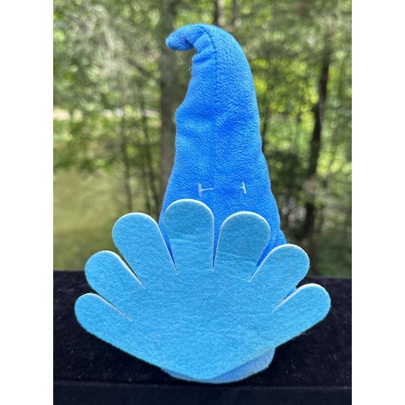 Hug Feel The Love Plush Gnome Blue Peacock Plush Stuffy -S46 - Picture 3 of 8